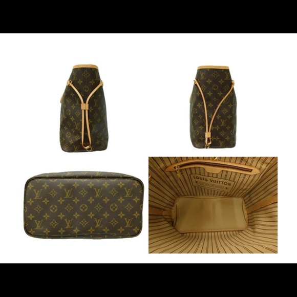 Authentic Louis Vuitton NEW neverfull MM w/wallet - Picture 10 of 11
